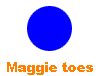  Maggie toes 